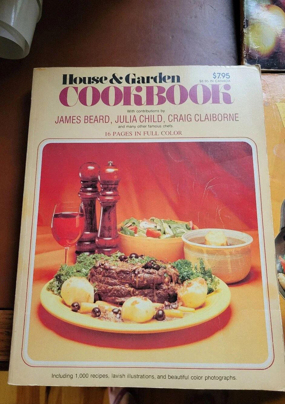 Lot Of 3 Vintage Cookbooks 70s Crock Pot, Wok, House And Garden